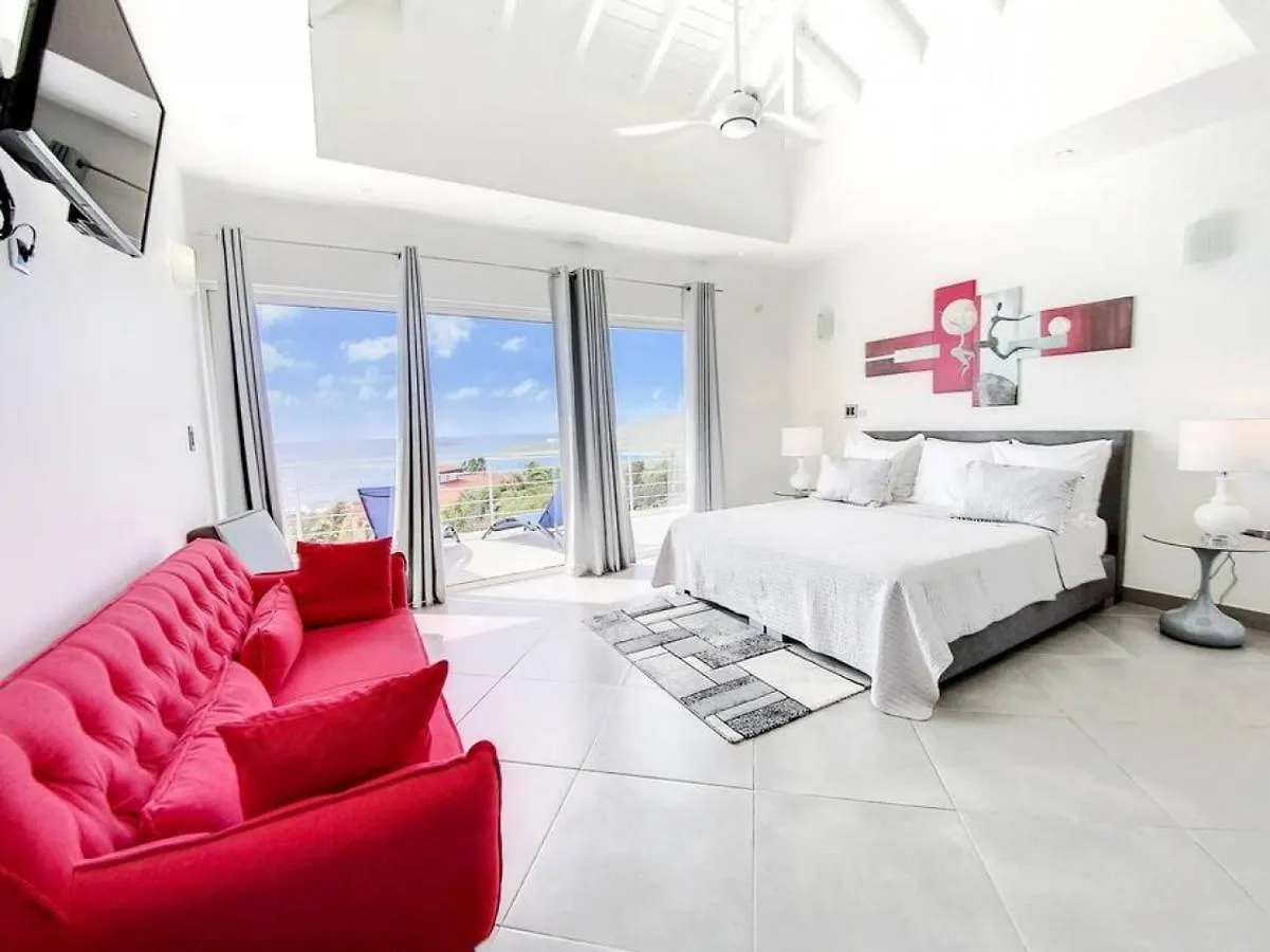 Villa Bel Amour, Luxury And Awesome Sea View Upper Princeʼs Quarter 0*,  Sint Maarten